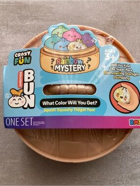 Rainbow Mystery Squishy Bun